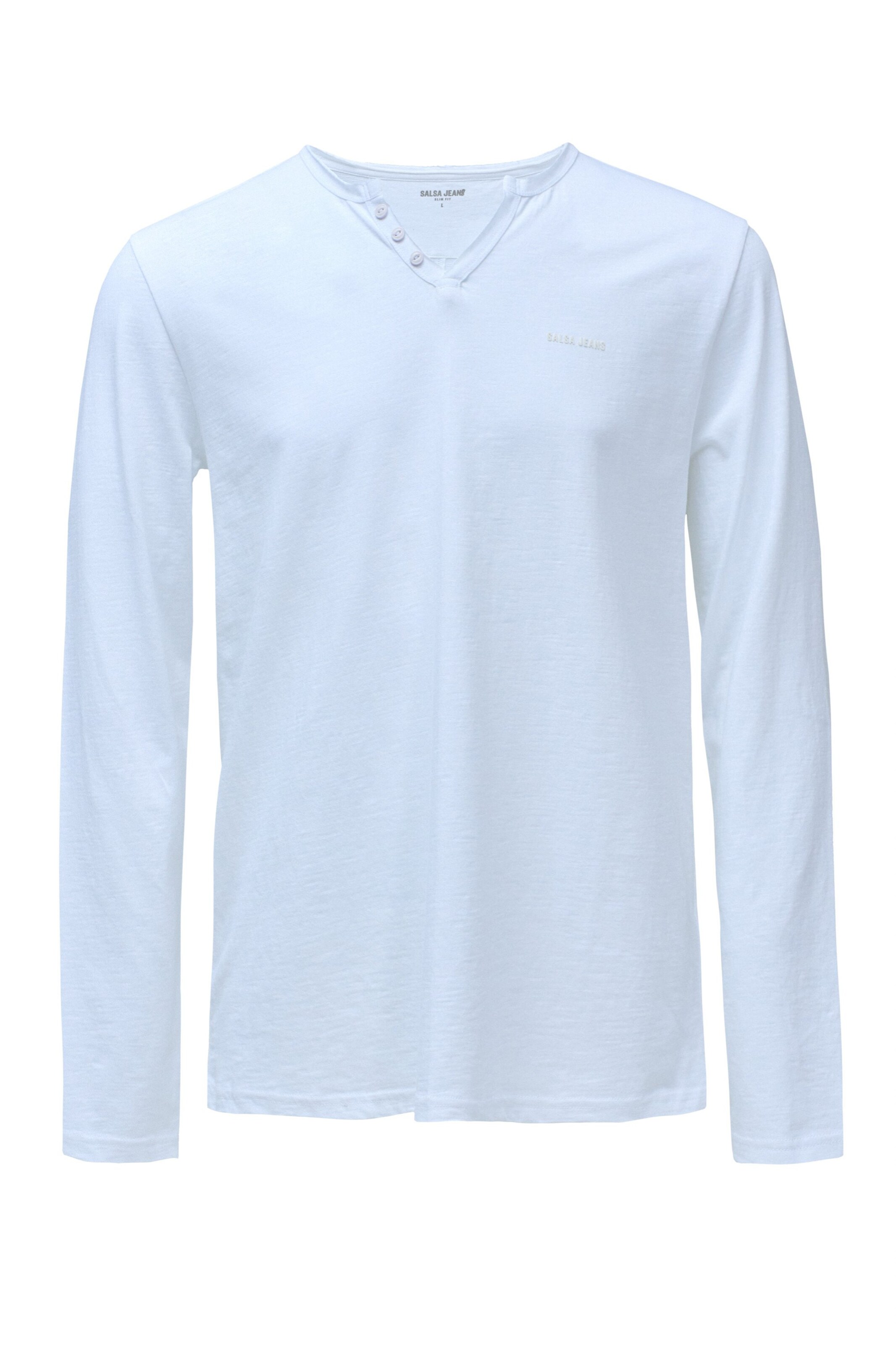 Salsa Jeans Trui in Wit: voorkant