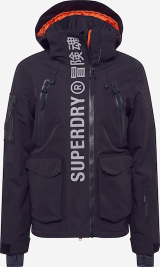 Superdry Jacke in schwarz / weiß, Produktansicht