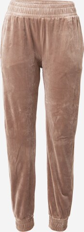 Hunkemöller Дънки Tapered Leg Панталон в кафяво: отпред