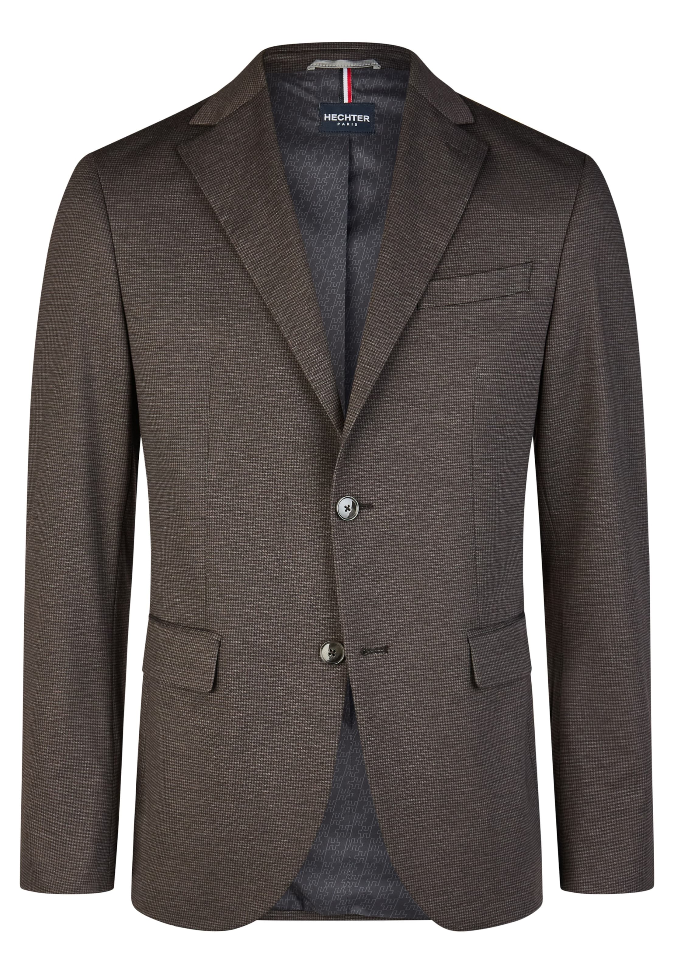 HECHTER PARIS Regular Fit Sakko in Braun: Vorderseite