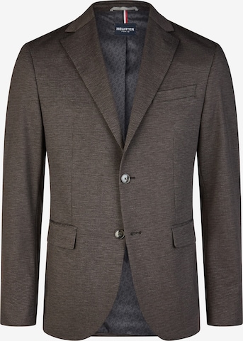 HECHTER PARIS Regular fit Business-colbert in Bruin: voorkant