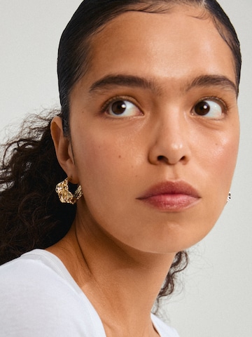 Pilgrim Ohrringe 'Eclipse' in Gold: Vorderseite