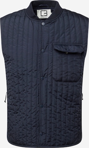 Casual Friday Vest 'OLAV' in Blue: front