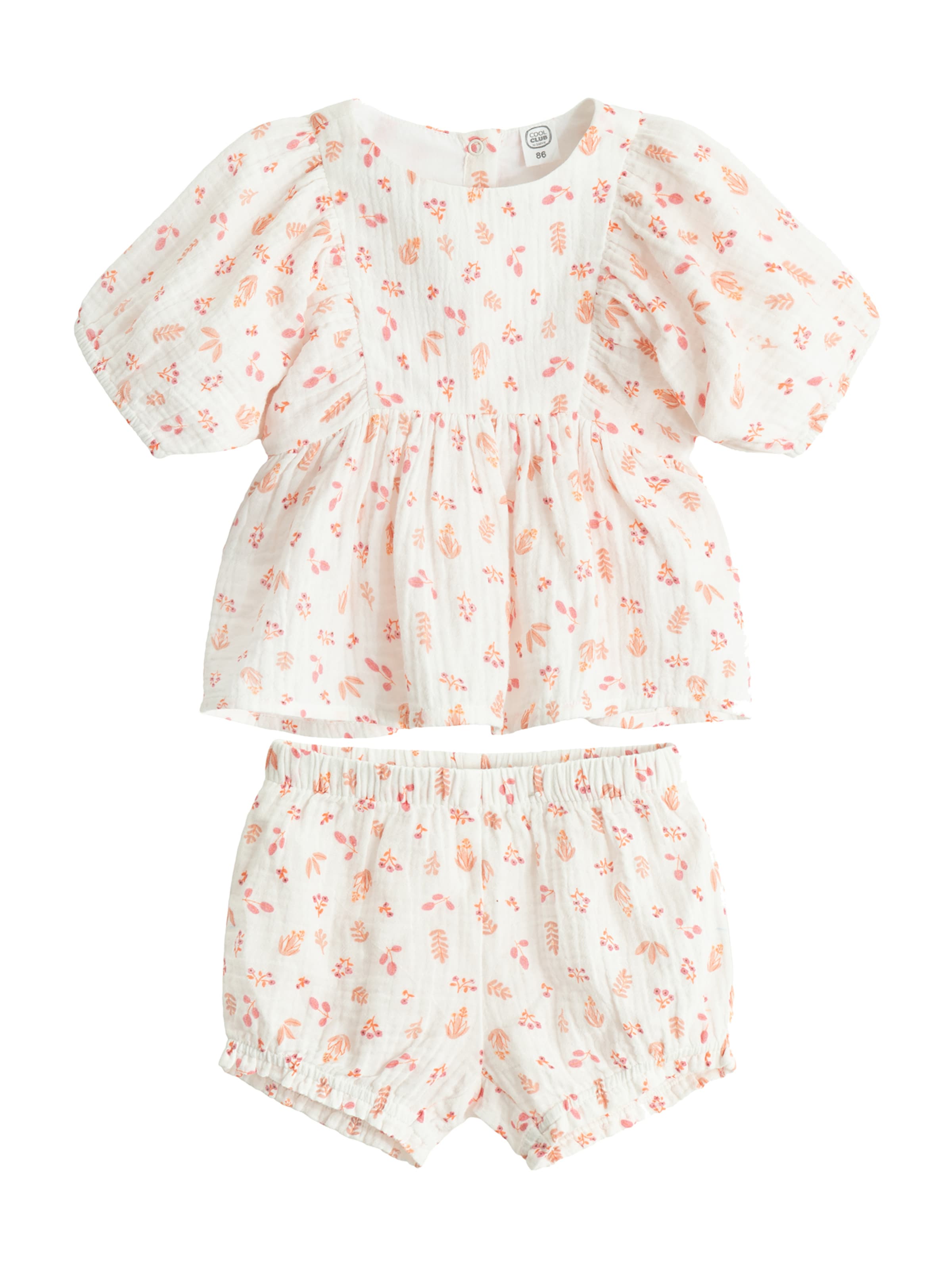 Cool Club Set in White: front