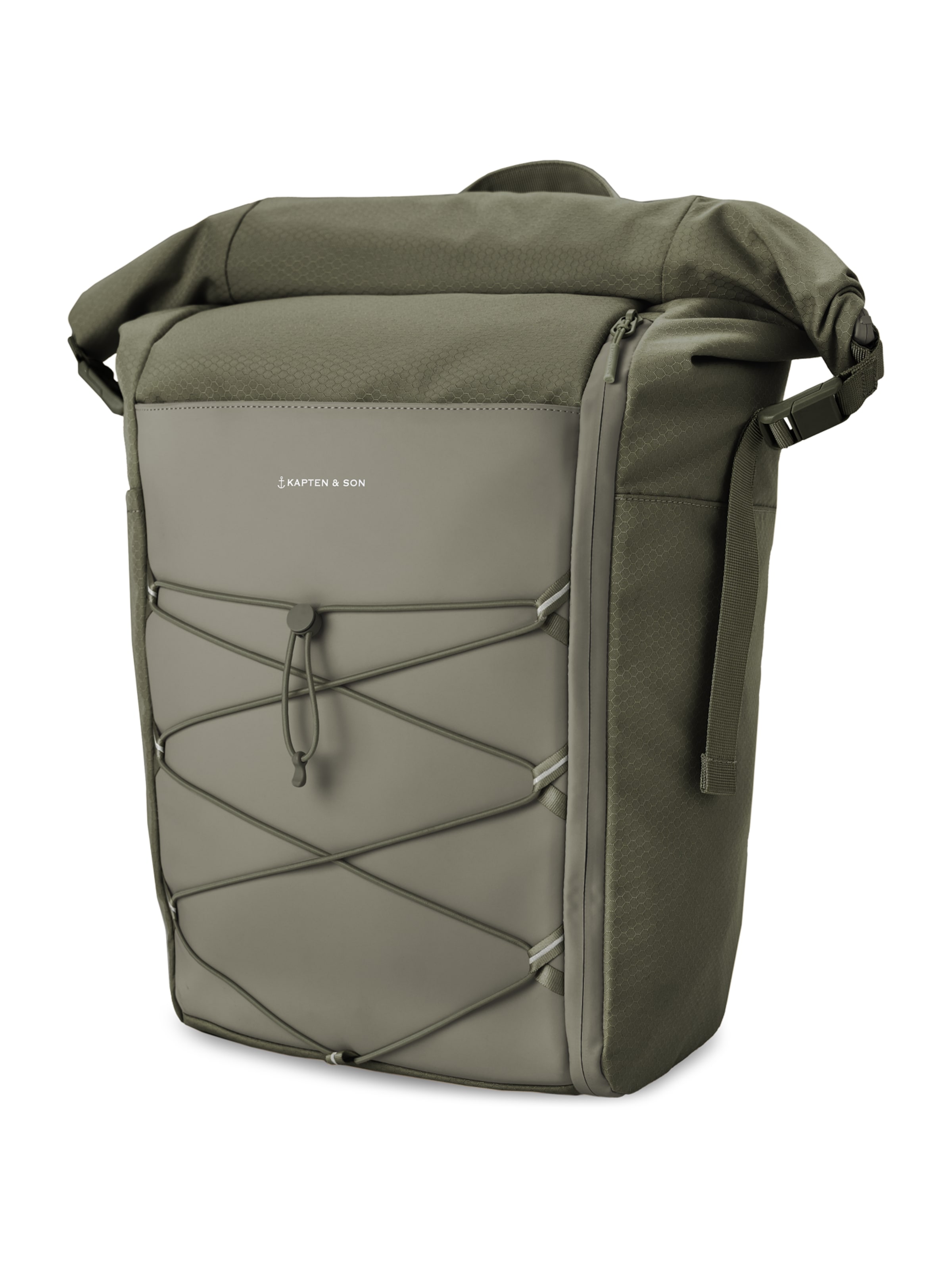 zaļš Kapten & Son Mugursoma 'Yoho': no priekšpuses