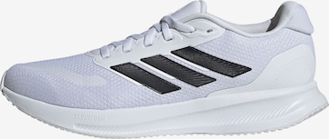 ADIDAS PERFORMANCE Маратонки за бягане 'Runfalcon 5' в бяло: отпред