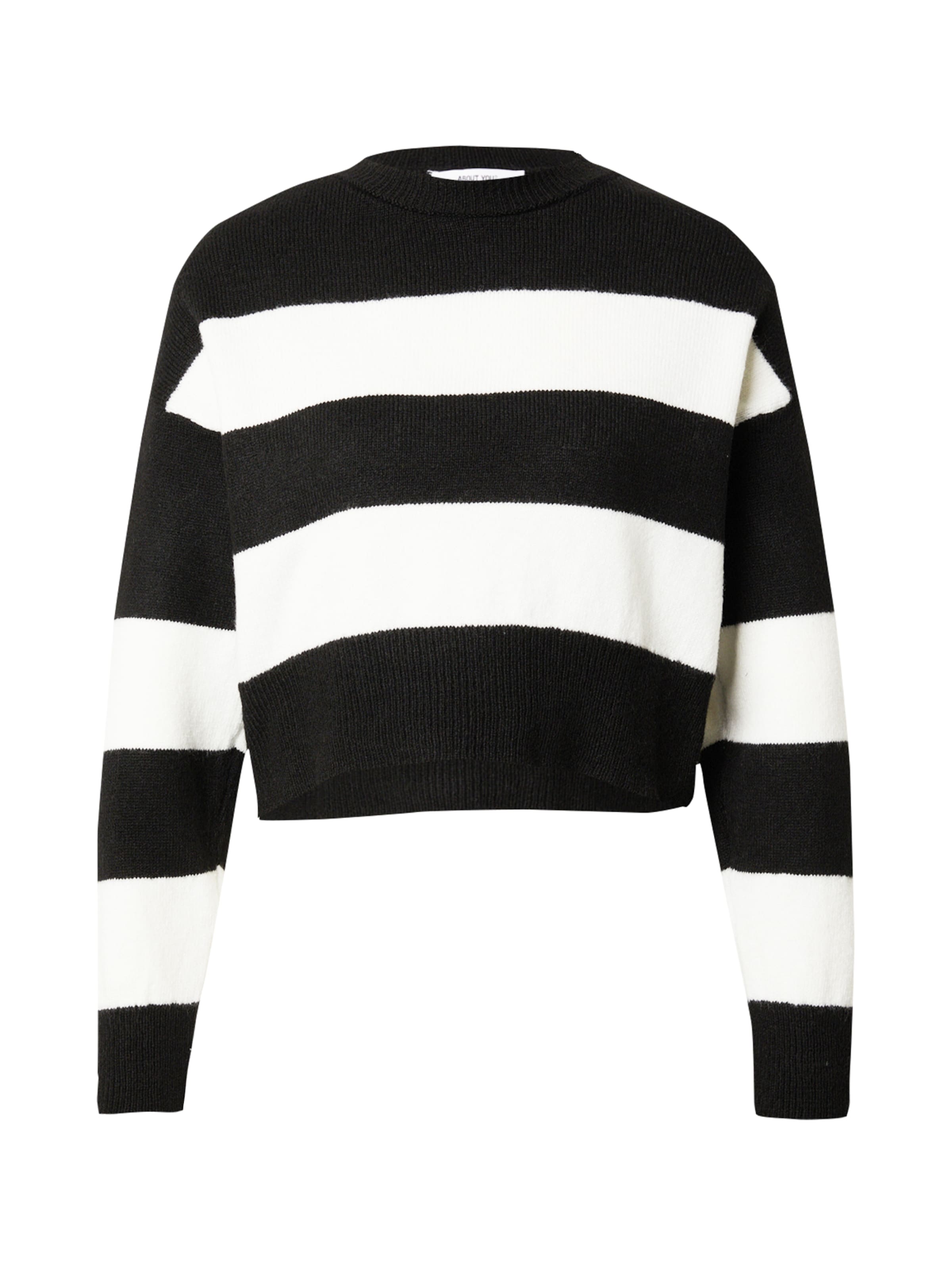 Pull-over &#x27;Aylin&#x27; ABOUT YOU en noir : devant