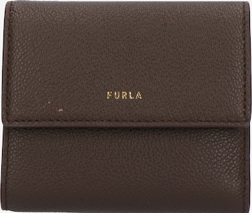FURLA - Cartera 'GOCCIA' en marrón: frente