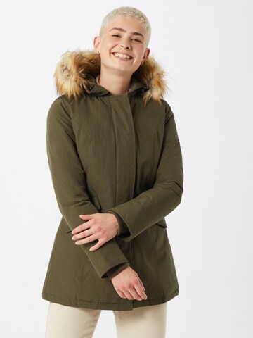 Canadian Classics Winter Jacket in Green: front