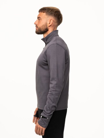 saved lab Funktionsshirt 'SL-161 Quarter Zip Anthracite'‌‌‌‌‌‌ in Grau