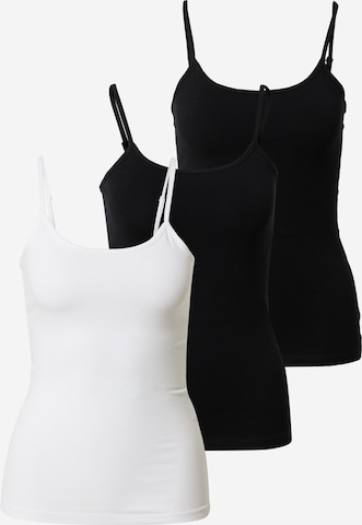 ONLY Top 'CAROLA' in Black: front