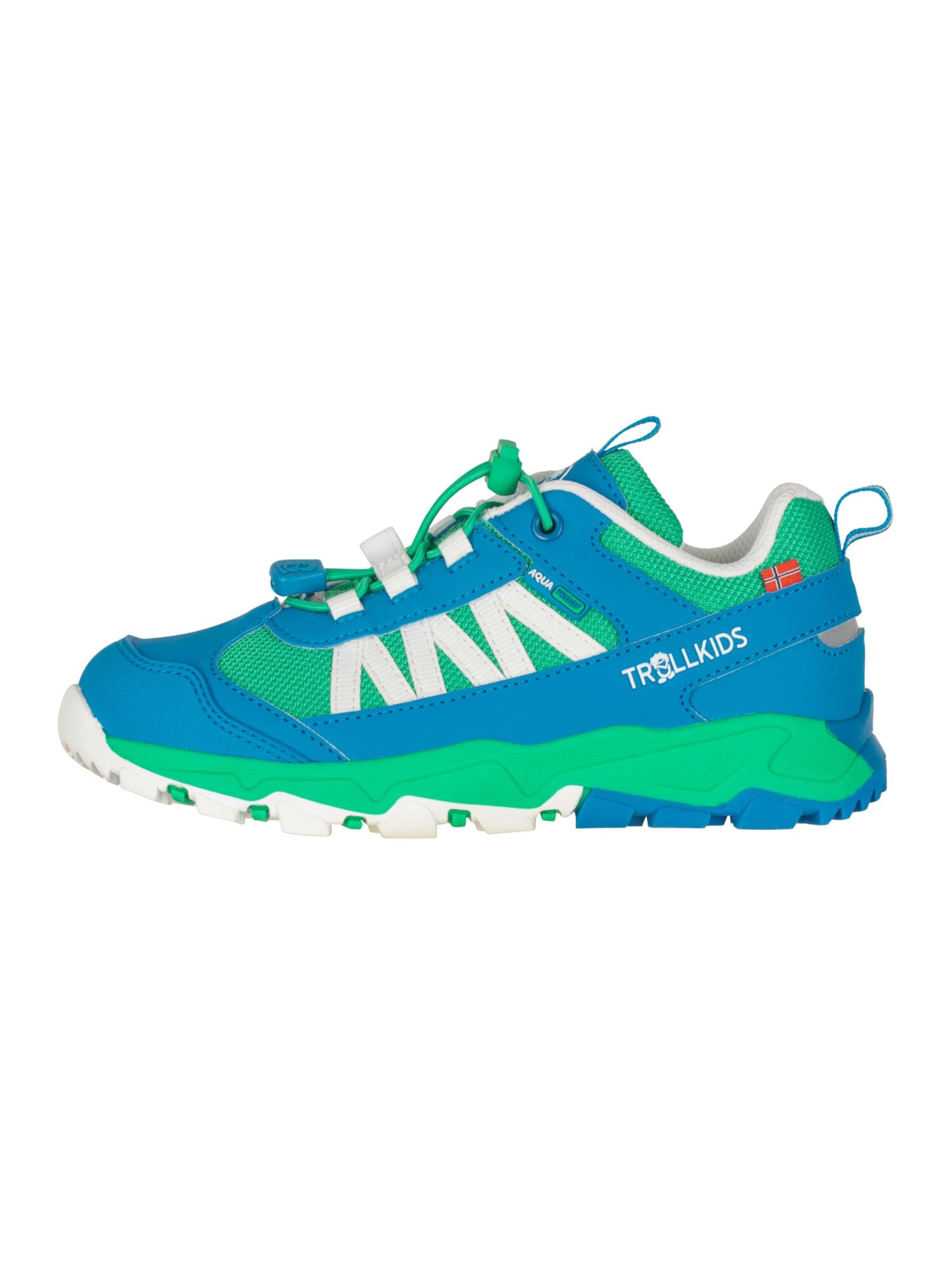 TROLLKIDS Flats in Green: front