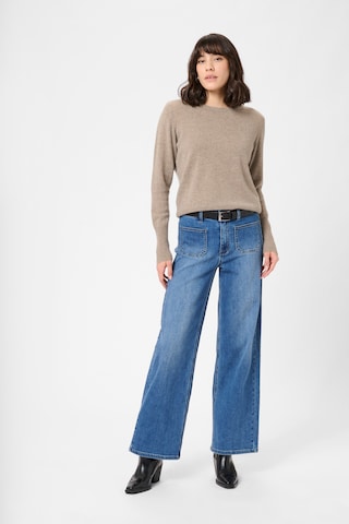 Pull-over 'KACashie' Kaffe en marron