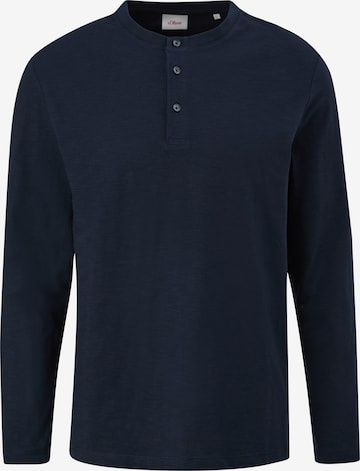 s.Oliver Shirt in Blau: predná strana