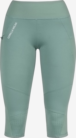 Gorilla Wear Skinny Sports trousers in Green: front