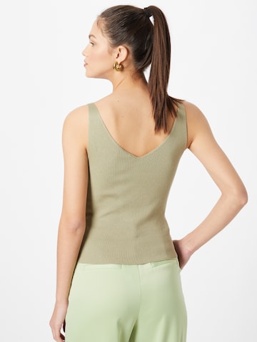 QS Knitted Top in Green