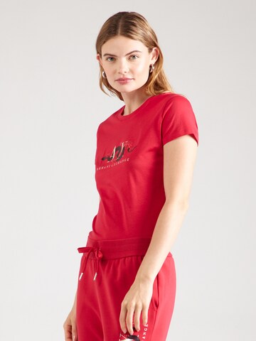 Maglietta 'Chinese New Year' di ARMANI EXCHANGE in rosso: frontale