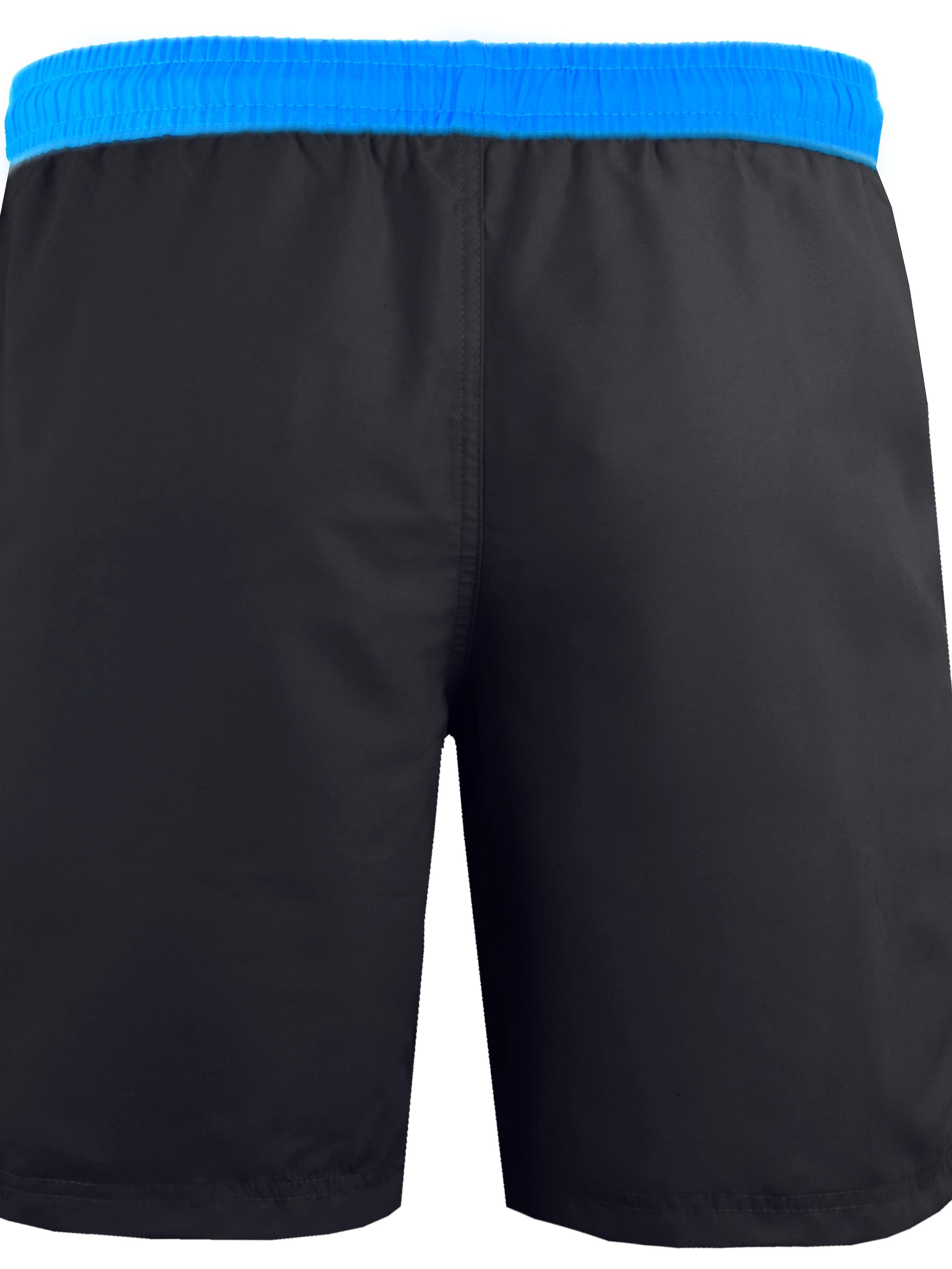 Guggen Mountain Badeshorts 'Boardshorts 1889'‌‌ in Schwarz