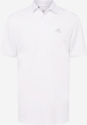 ADIDAS GOLF Performance Shirt in White: front