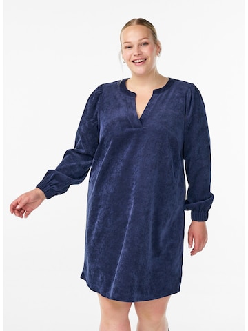 Zizzi Jurk 'VELENA' in Blauw