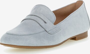 GABOR Classic Flats in Blue: front