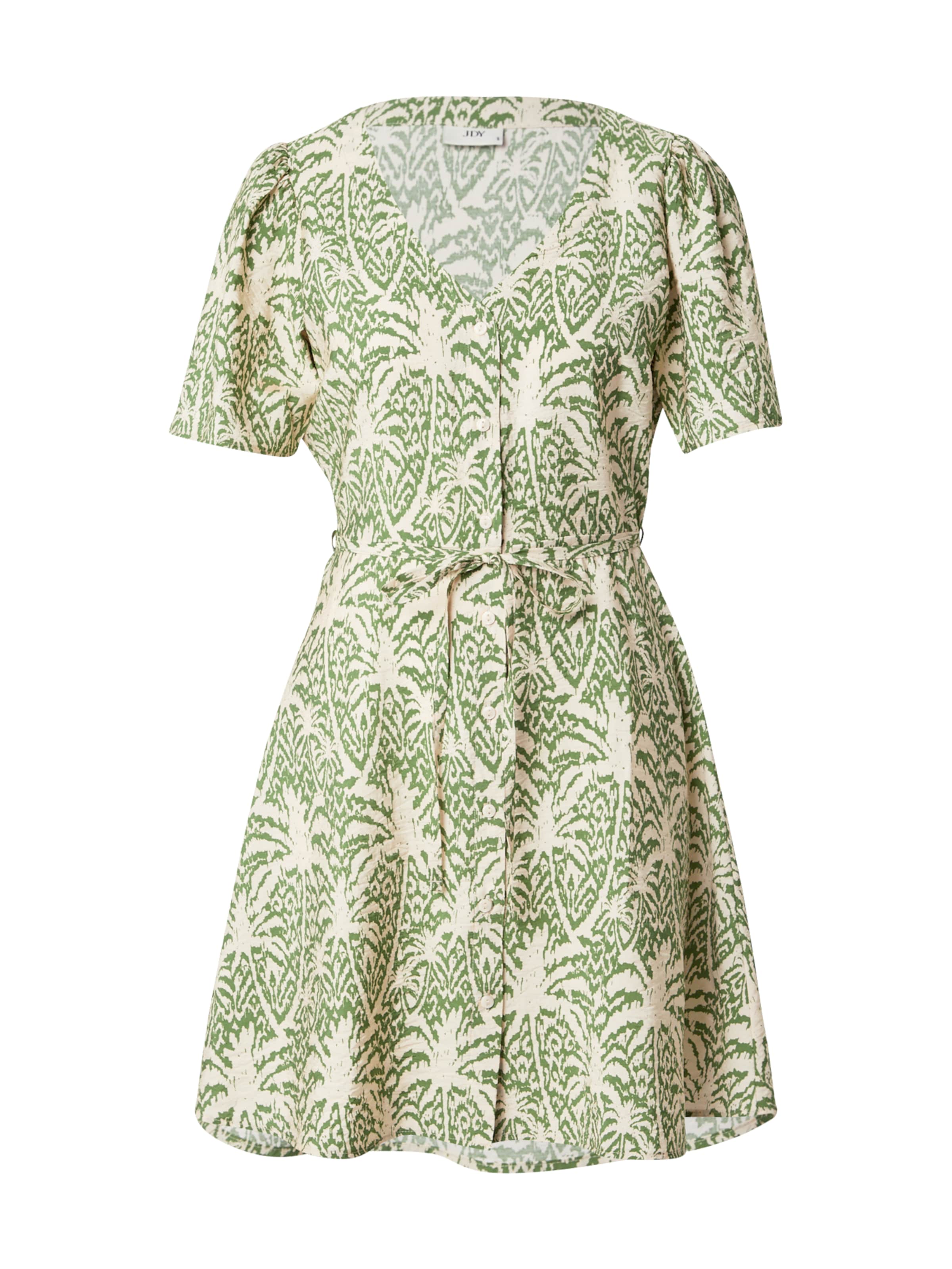 JDY Shirt Dress 'JDYTROYA' in Green: front
