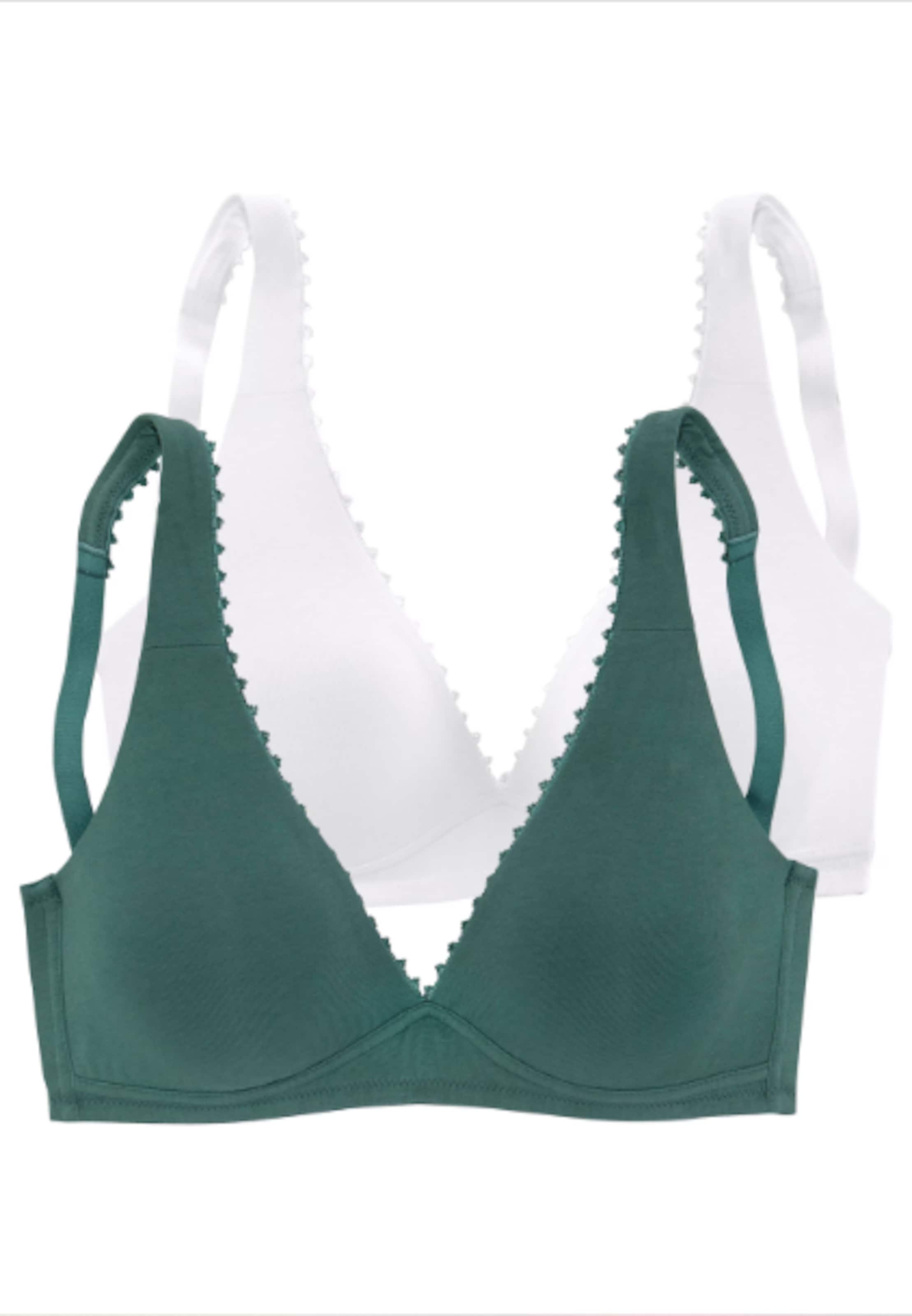 PETITE FLEUR Biustonosz w kolorze zielony: przód