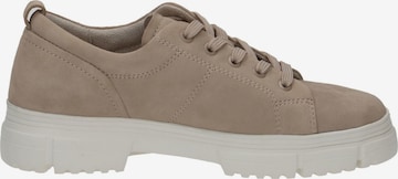 CAPRICE Lace-Up Shoes in Beige