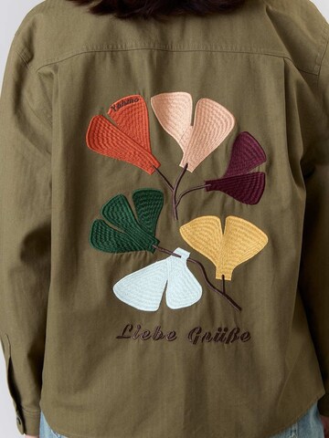 Yahmo Between-season jacket 'Otti' in Green