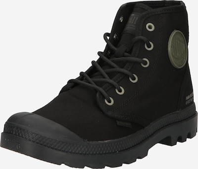 Palladium Lace-Up Boots 'Pampa' in Olive / Black, Item view