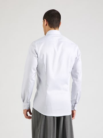 OLYMP Slim fit Button Up Shirt in Grey