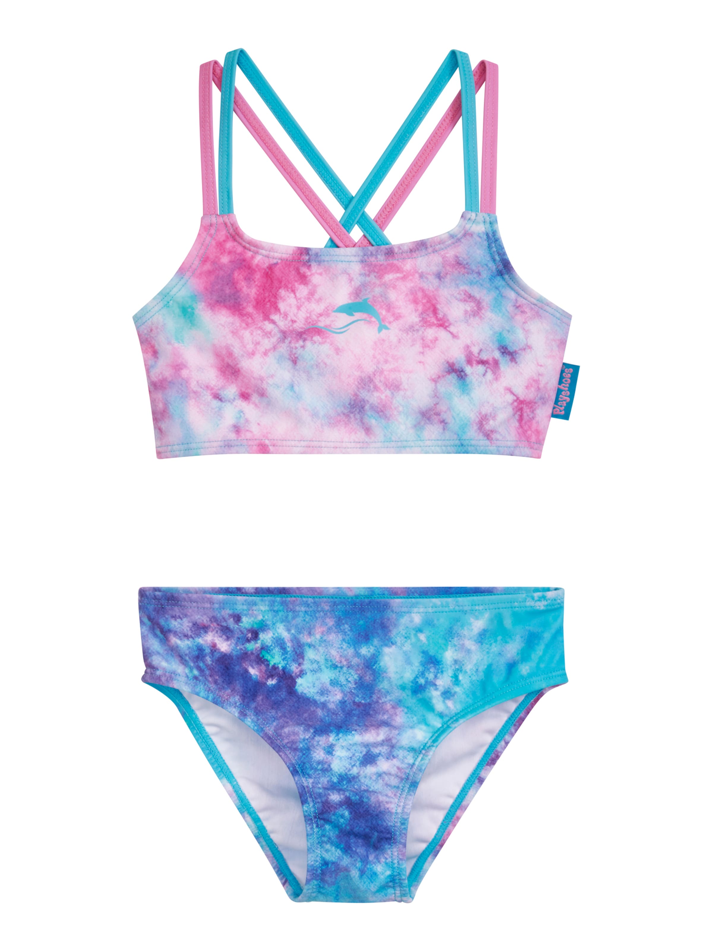 Bustier Bikini PLAYSHOES en vert : devant