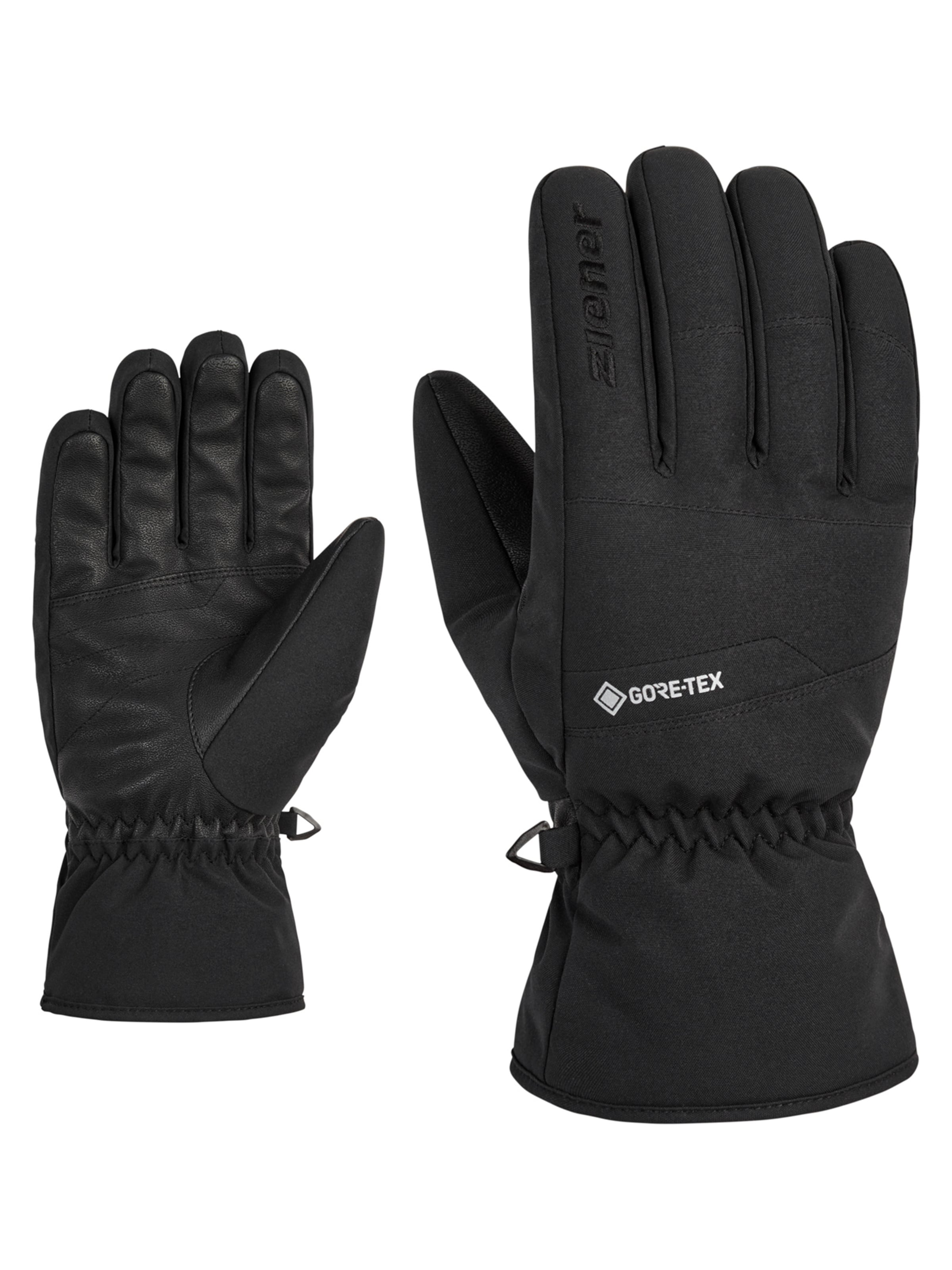 ZIENER Athletic Gloves 'Zi' in Black: front