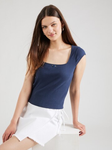 HOLLISTER Футболка в Синий: спереди