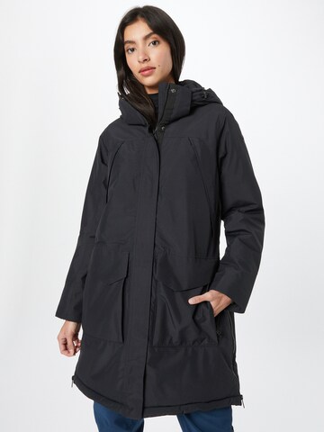 Veste outdoor CMP en noir : devant