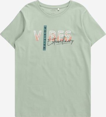 T-Shirt 'VICTOR' NAME IT en vert : devant