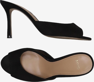 MANGO Pumps 36 in Schwarz: Vorderseite
