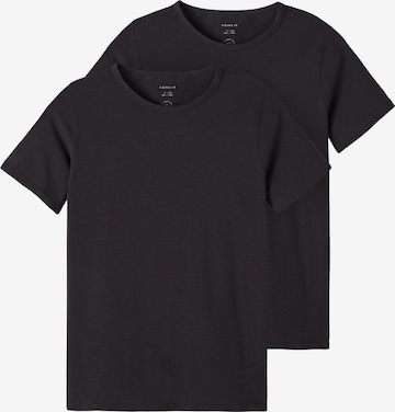 NAME IT Shirt in Black: front