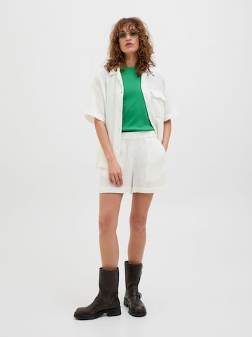 Loosefit Pantaloni 'JXPia' di JJXX in bianco