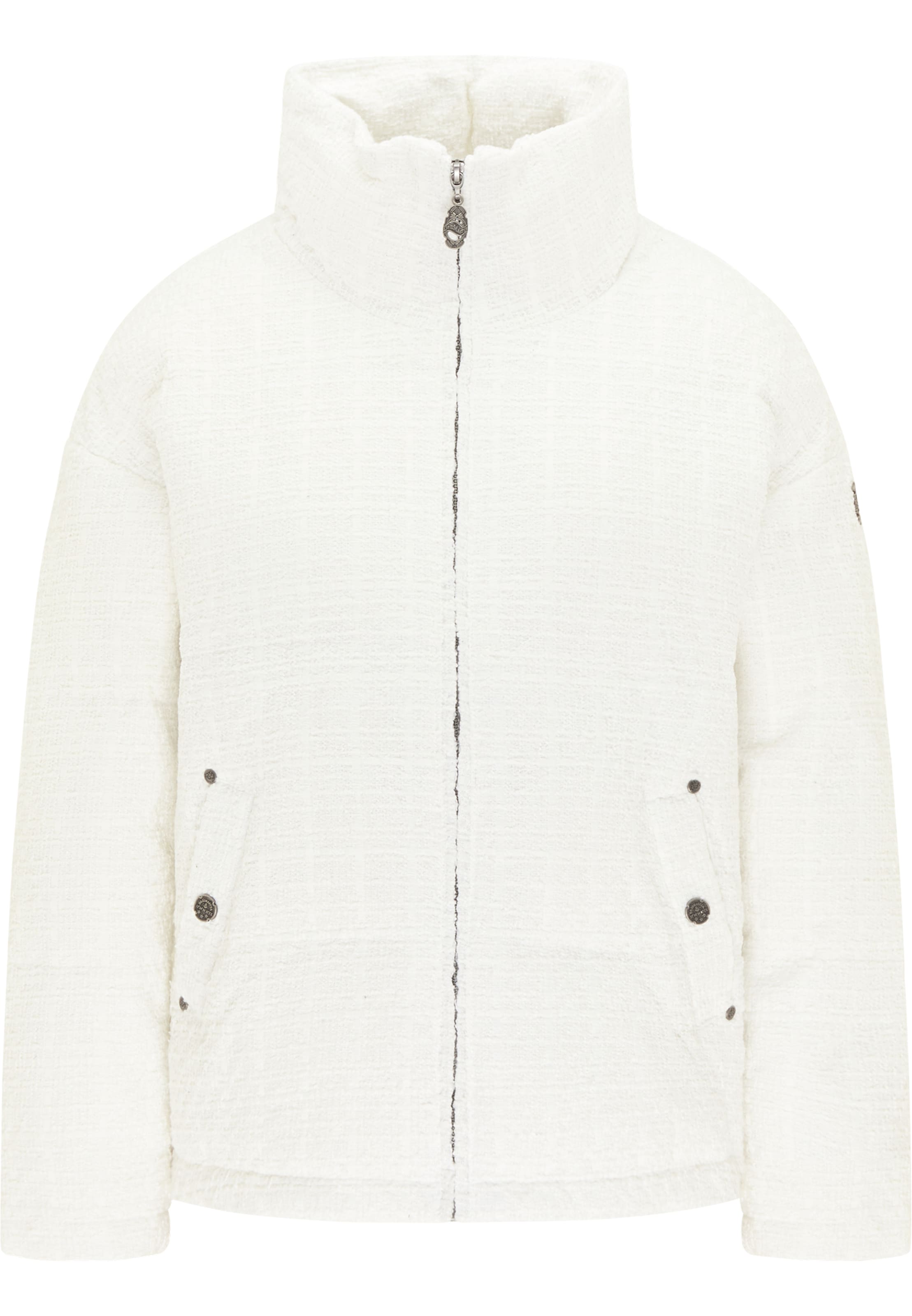 DreiMaster Vintage - Chaqueta de invierno en blanco: frente