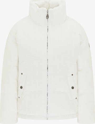 Veste d’hiver DreiMaster Vintage en blanc : devant