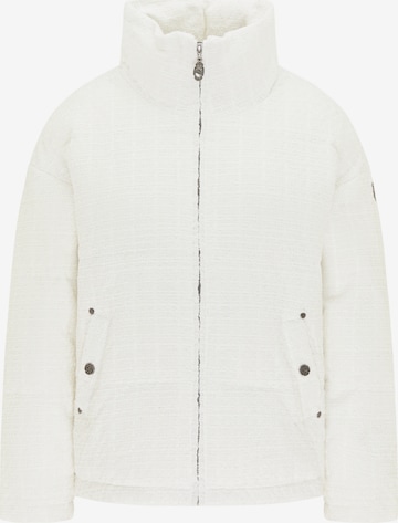 Veste d’hiver DreiMaster Vintage en blanc : devant