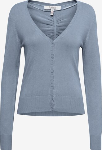 b.young Knit Cardigan 'BYPIMBA 4' in Blue: front