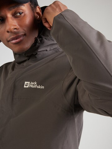 JACK WOLFSKIN Outdoorová bunda 'Altenberg' - Hnedá