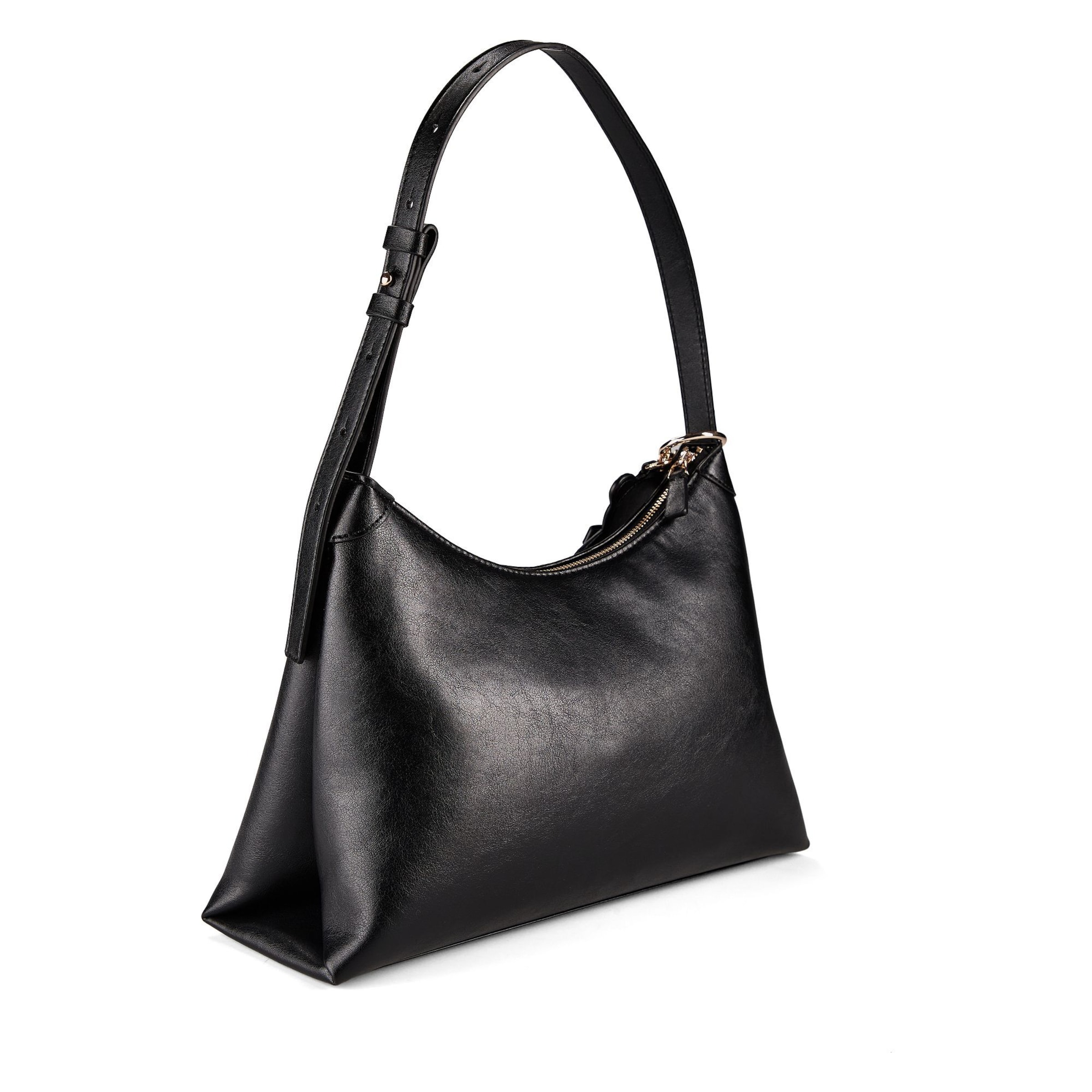 GUESS Schultertasche 'Kassie' in Schwarz