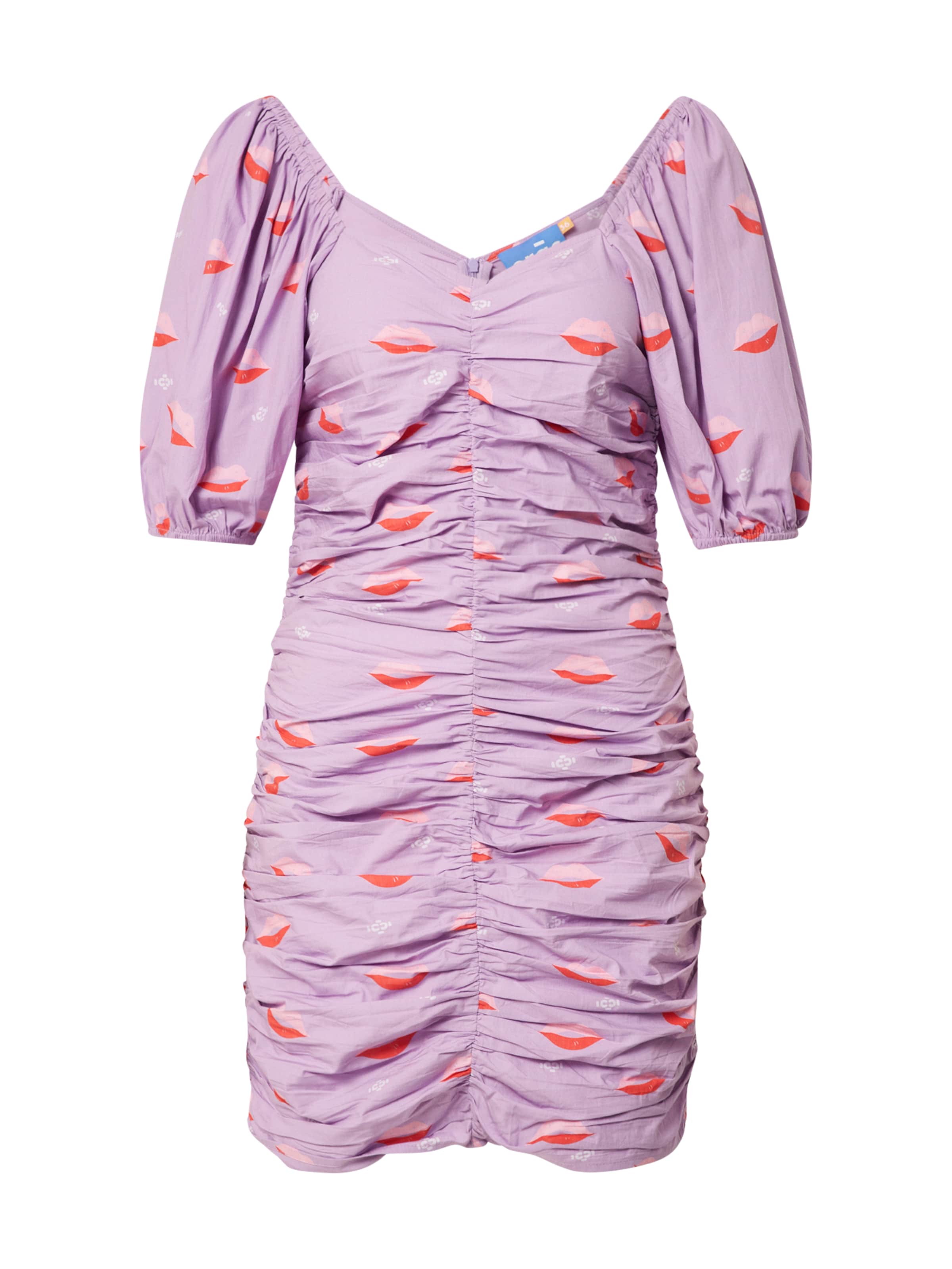 Crās Šaty – fialová: přední strana