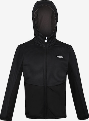 REGATTA Fleece Jacket 'HIGHTON' in Black: front