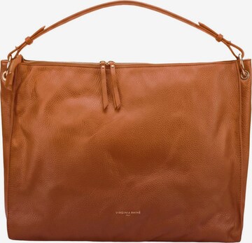 Borsa a spalla 'Borsa a Spalla Pelle Genuina Virginia Rhinè 40x33 cm' di Virginia Rhinè in marrone: frontale