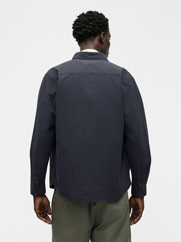 Carhartt WIP Regularny krój Koszula 'Bolton' w kolorze niebieski