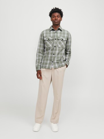 JACK & JONES - Ajuste confortable Camisa 'Roy' en verde